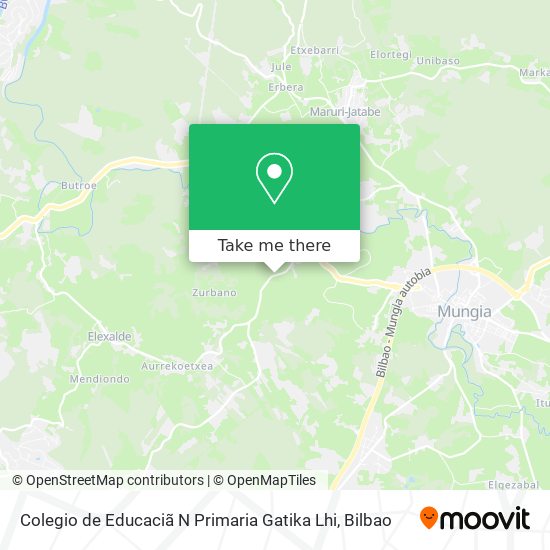 Colegio de Educaciã N Primaria Gatika Lhi map