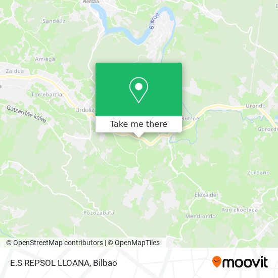 E.S REPSOL LLOANA map