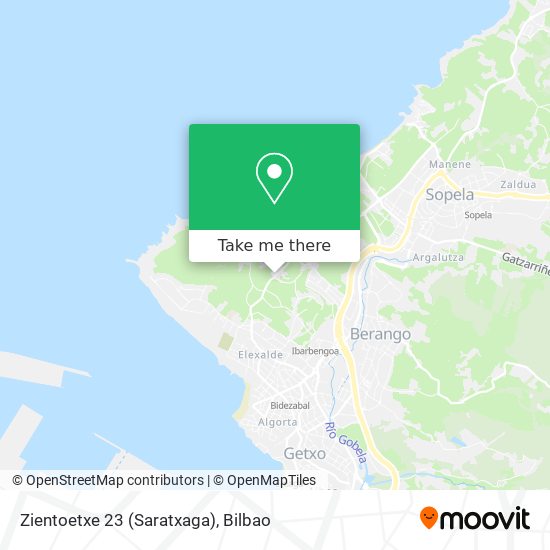 Zientoetxe 23 (Saratxaga) map