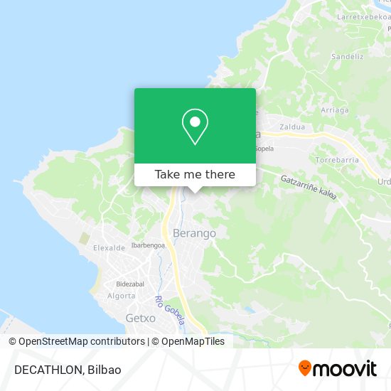 DECATHLON map