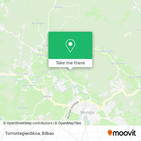 Torrontegierdikoa map