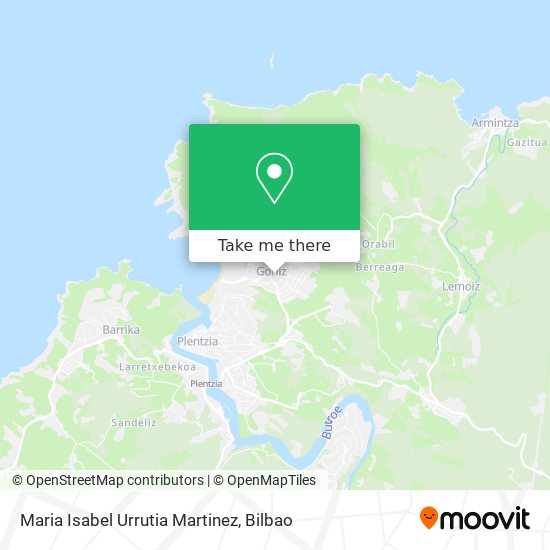Maria Isabel Urrutia Martinez map