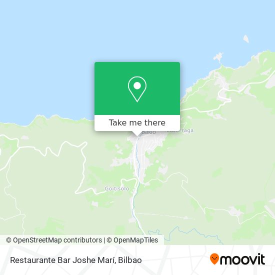 mapa Restaurante Bar Joshe Marí
