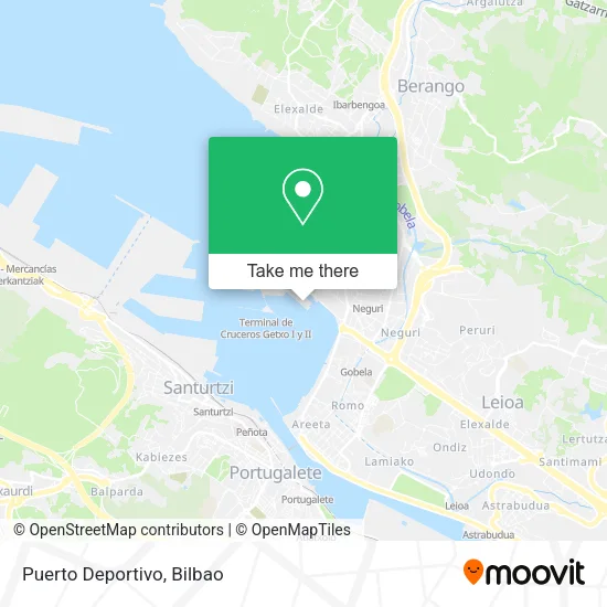 Puerto Deportivo map