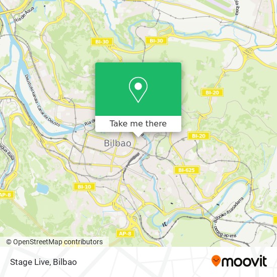 Stage Live map