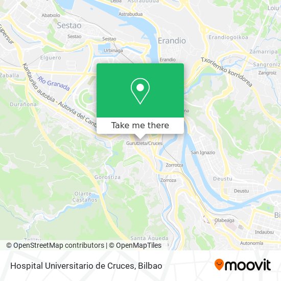 Wie Komme Ich Zu Hospital Universitario De Cruces In Barakaldo Mit Der Metro Dem Bus Oder Der Bahn Moovit