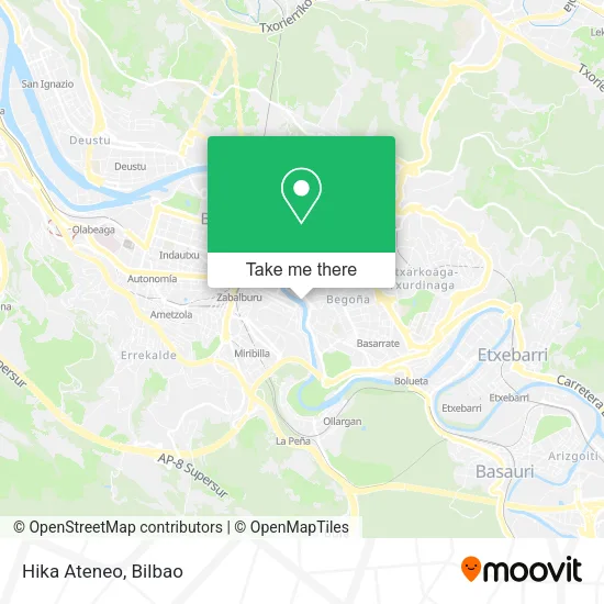 Hika Ateneo map