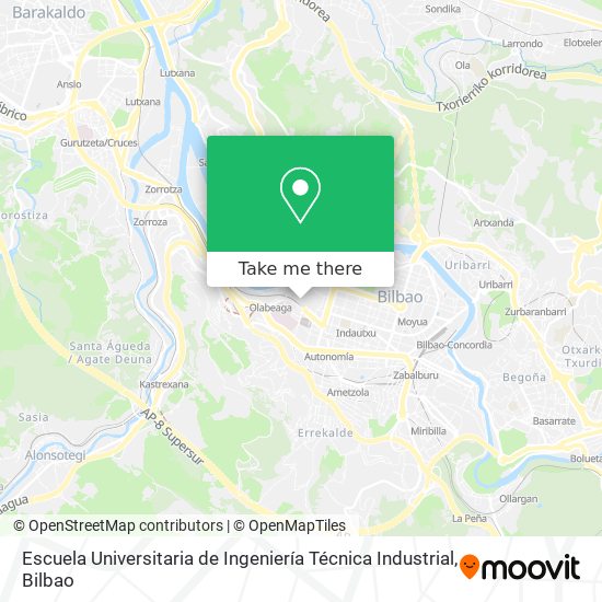 Escuela Universitaria de Ingeniería Técnica Industrial map