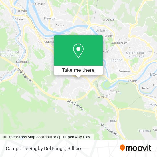 mapa Campo De Rugby Del Fango