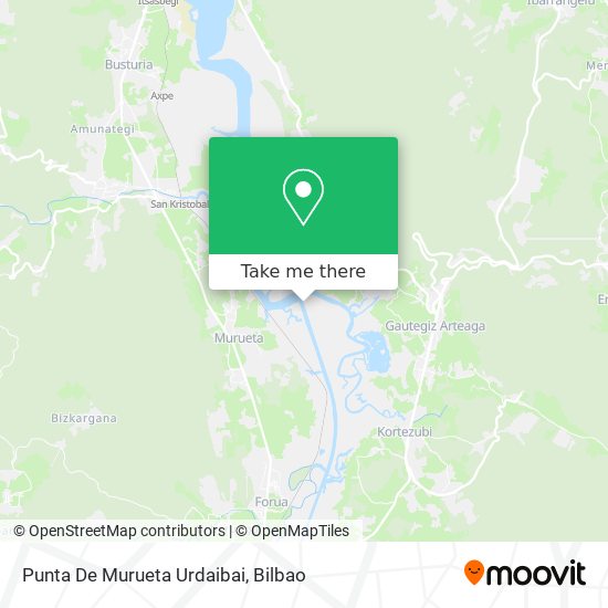 Punta De Murueta Urdaibai map