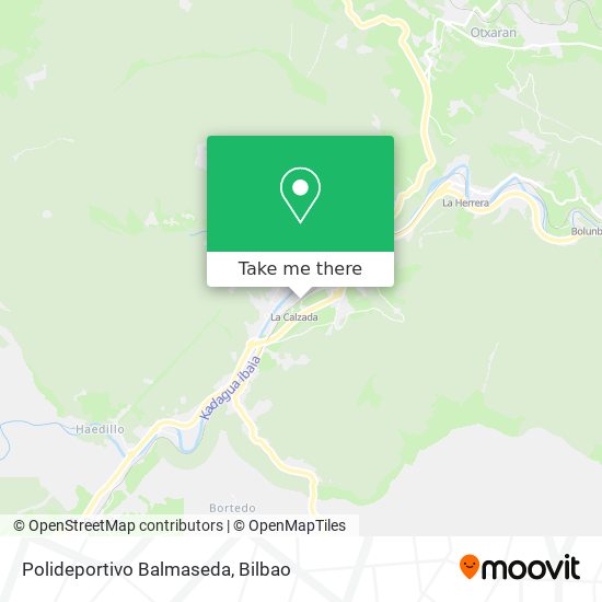 Polideportivo Balmaseda map