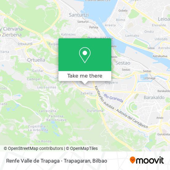 Renfe Valle de Trapaga - Trapagaran map