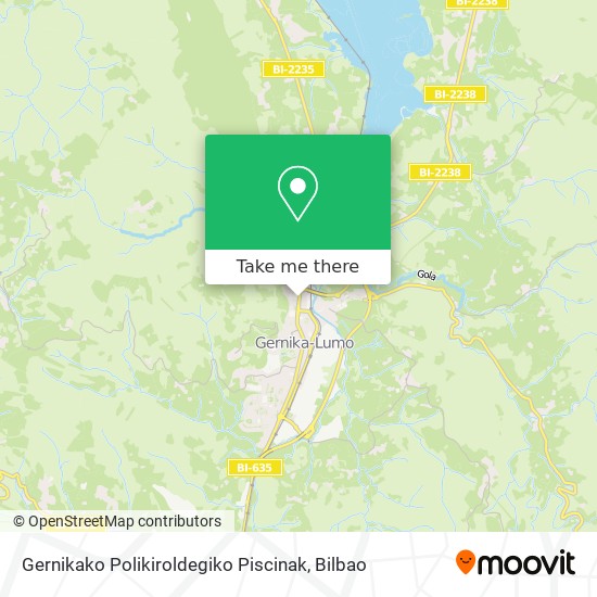 Gernikako Polikiroldegiko Piscinak map