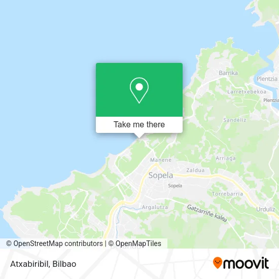 mapa Atxabiribil