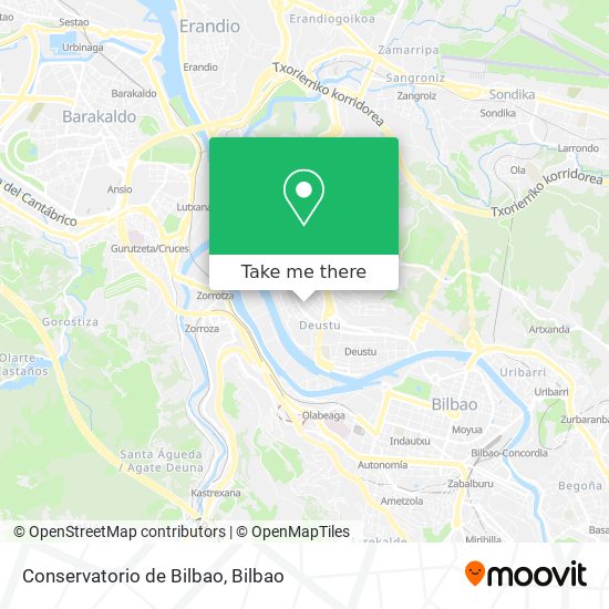 Conservatorio de Bilbao map