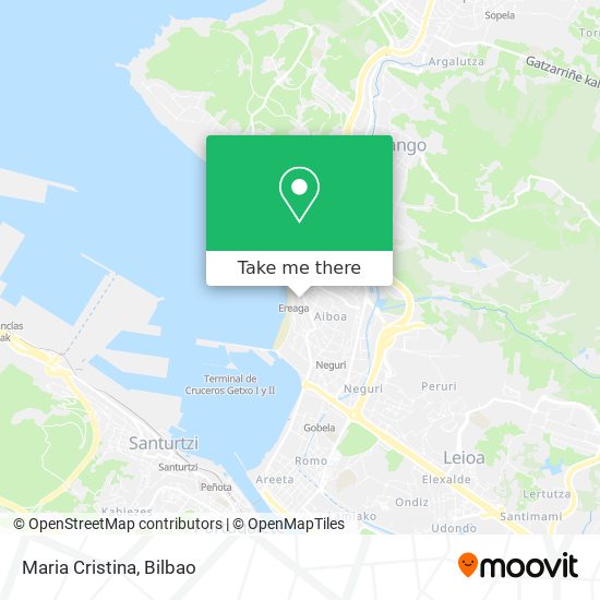 mapa Maria Cristina