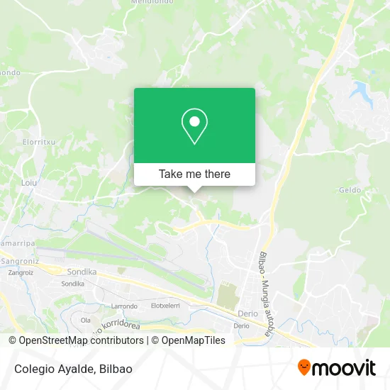 Colegio Ayalde map
