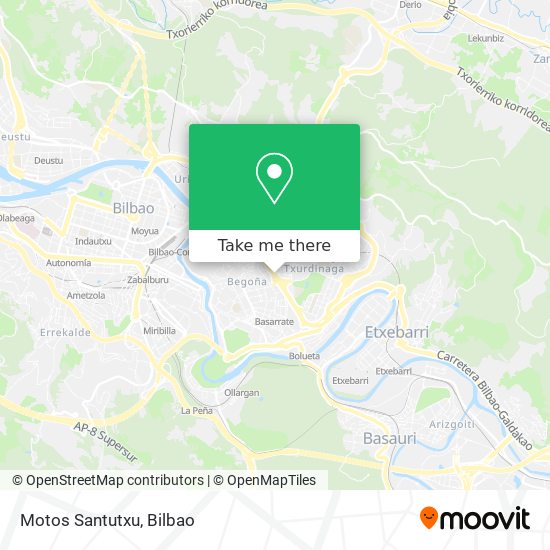 mapa Motos Santutxu