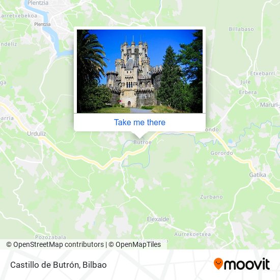 Castillo de Butrón map