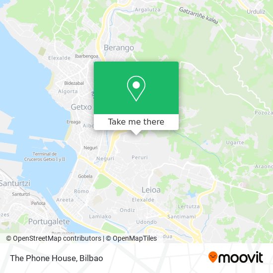 The Phone House map