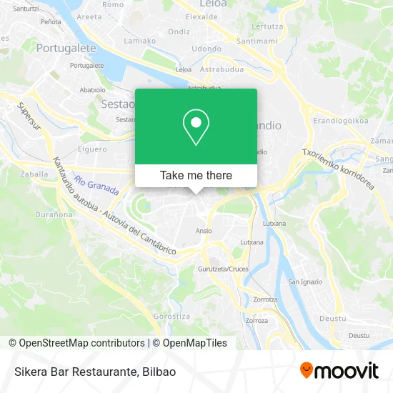 Sikera Bar Restaurante map