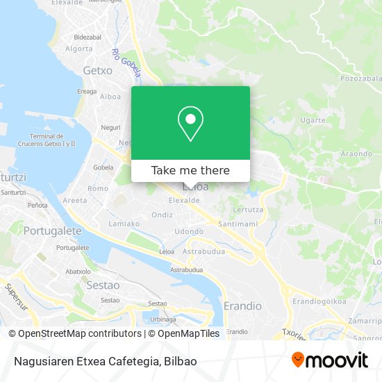 Nagusiaren Etxea Cafetegia map