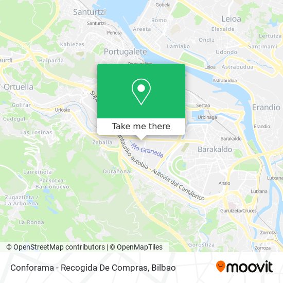 Conforama - Recogida De Compras map
