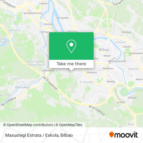 mapa Masustegi Estrata / Eskola