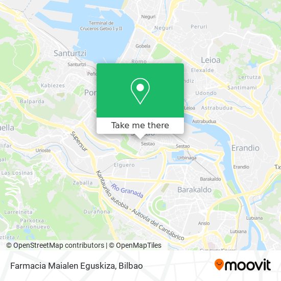 Farmacia Maialen Eguskiza map