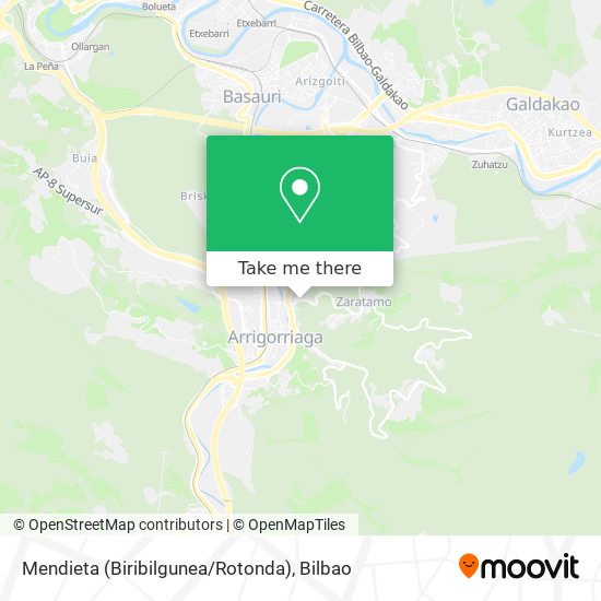 Mendieta (Biribilgunea / Rotonda) map