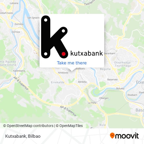 mapa Kutxabank