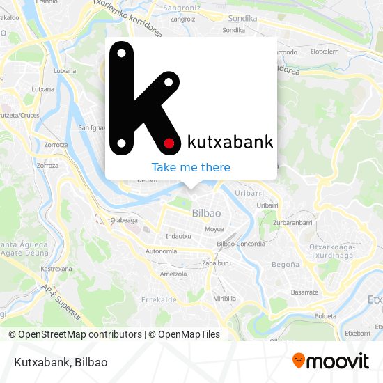 mapa Kutxabank