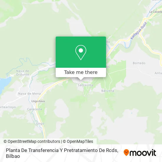Planta De Transferencia Y Pretratamiento De Rcds map