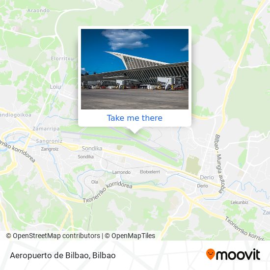 Aeropuerto de Bilbao map