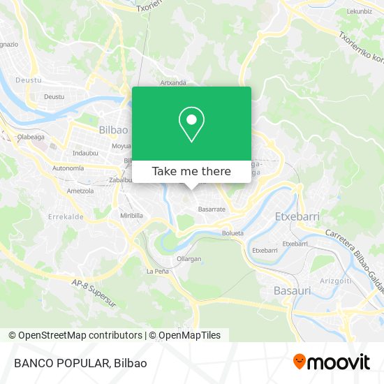 BANCO POPULAR map