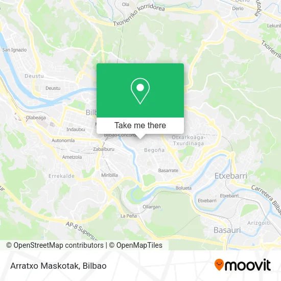 Arratxo Maskotak map