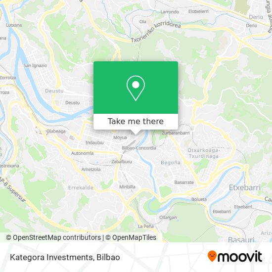 Kategora Investments map