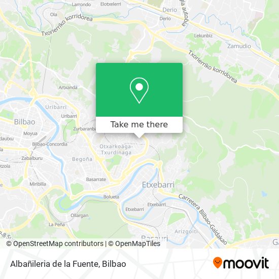Albañileria de la Fuente map