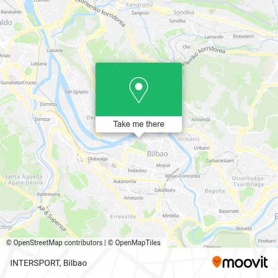 INTERSPORT map