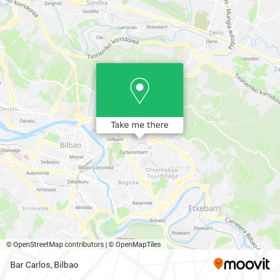 Bar Carlos map