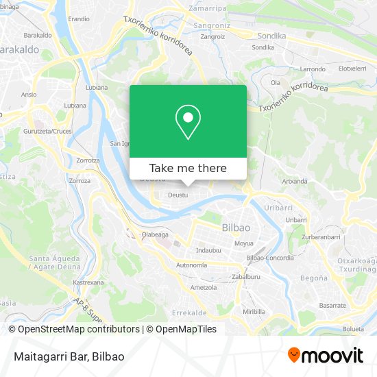 Maitagarri Bar map