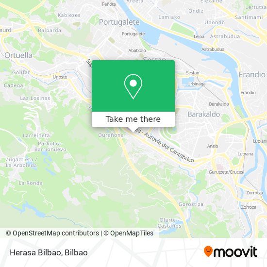 Herasa Bilbao map