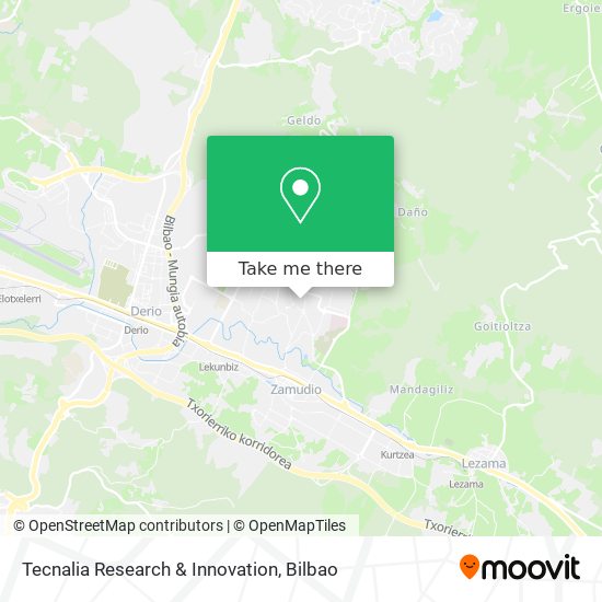 Tecnalia Research & Innovation map
