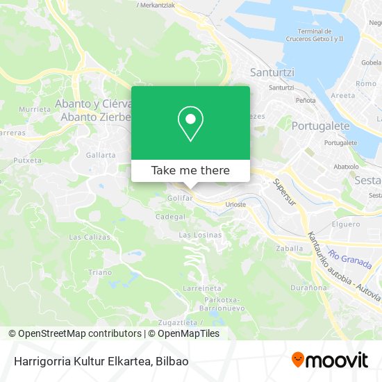 Harrigorria Kultur Elkartea map