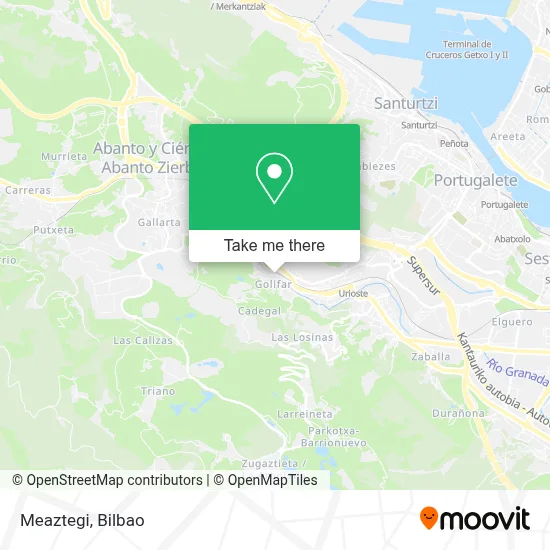 Meaztegi map