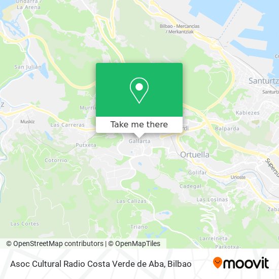 mapa Asoc Cultural Radio Costa Verde de Aba