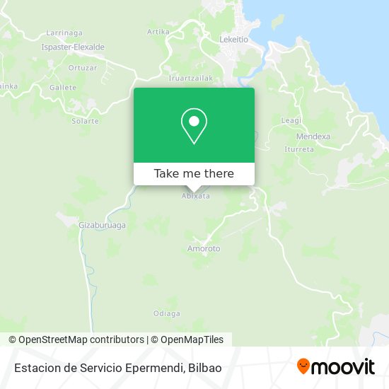 Estacion de Servicio Epermendi map