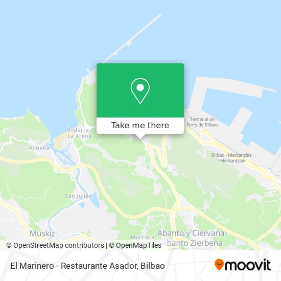 mapa El Marinero - Restaurante Asador