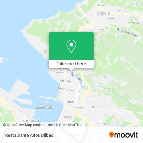 Restaurante Aitor map