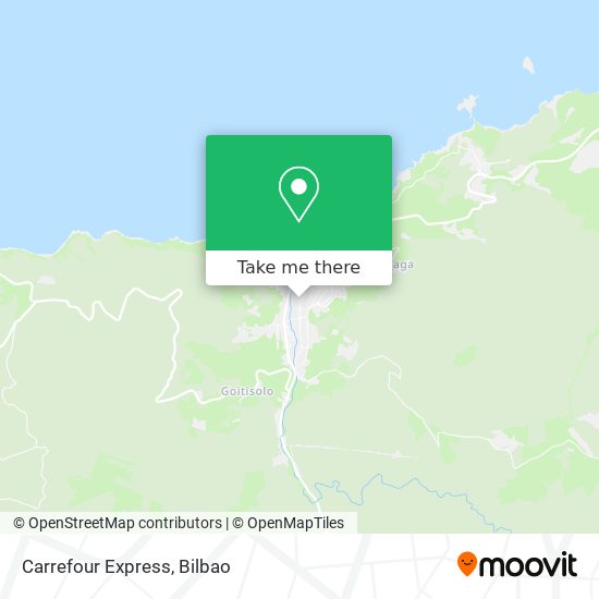 mapa Carrefour Express